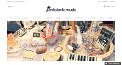 Desktop Screenshot of pentatonic-music.com